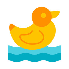 Duck Flat Icon