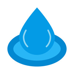 Droplet Flat Icon