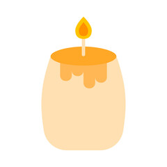 Candle Flat Icon
