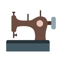 Sewing Machine Flat Icon