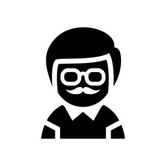Mustache icon vector illustration graphic design