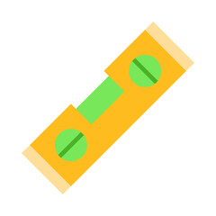 Spirit Level Flat Icon