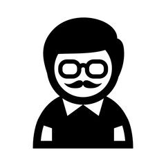 Mustache icon vector illustration graphic design