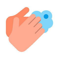 Hand Wash Flat Icon