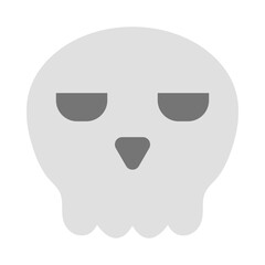 Skull Flat Icon