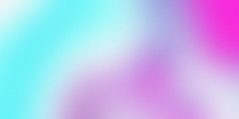 Colorful modern gradient background pink and blue texture noise