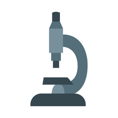 Microscope Flat Icon
