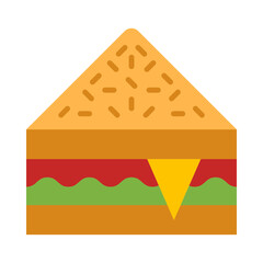 Sandwhich Flat Icon