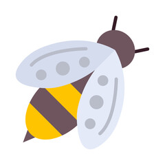 Bee Flat Icon
