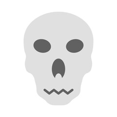 Skull Flat Icon