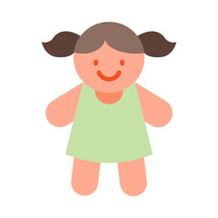 Doll Flat Icon