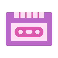 Fototapeta premium Tape Recorder Flat Icon