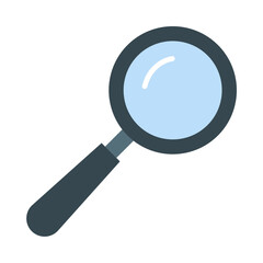 Magnifying Glass Flat Icon