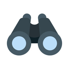 Binoculars Flat Icon