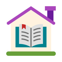 Homeschooling Flat Icon
