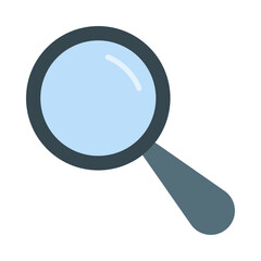 Magnifying Glass Flat Icon