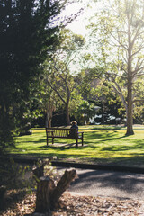 Naklejka premium Alone time 