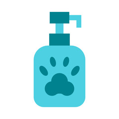 Pet Shampoo Flat Icon