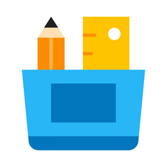 Stationery Flat Icon