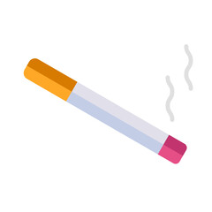 Cigarette Flat Icon