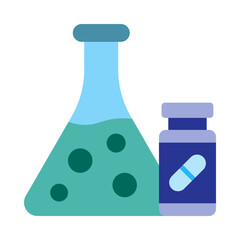 Pharmaceutical Flat Icon
