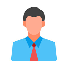 Businessman Flat Icon