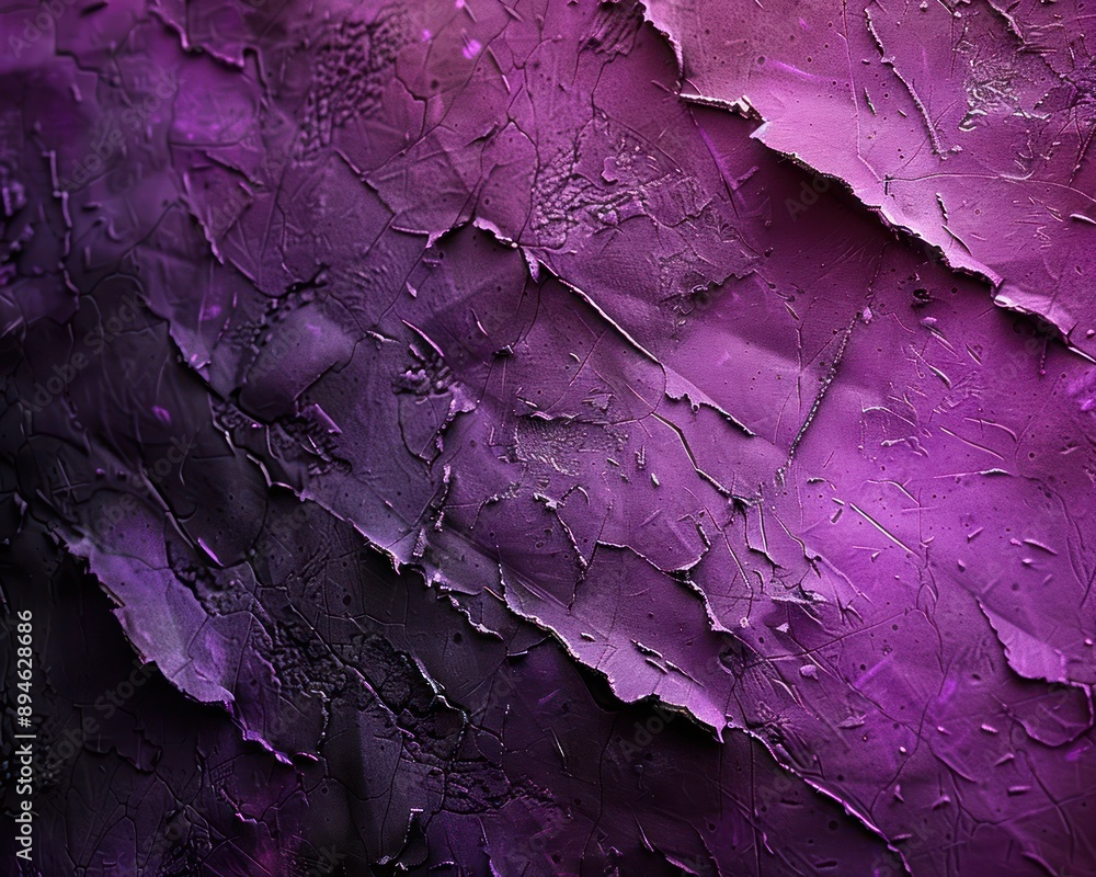 Poster abstract purple veined canvas texture background, artistic design element with intricate patterns fo