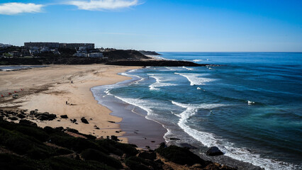 The landscape of Cape Spartel in Northern Morocco