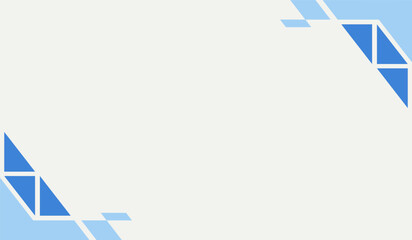 Simple blue color background vector for business