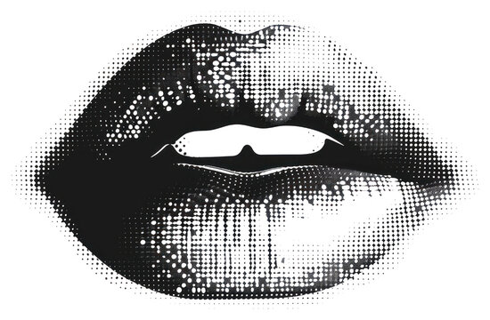 recommend clip art: PNG Pop art lips illustration