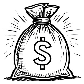 recommend clip art: PNG  Money bag with dollar sign