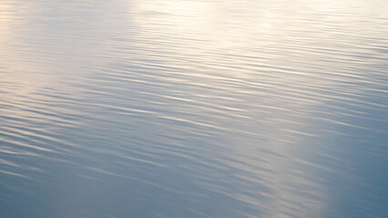 Water clear surface effect ripple liquid background design pattern Abstract wave water surface backdrop. Calm nature reflection