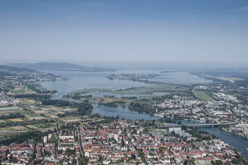 Luftaufnahme Konstanz am Bodensee
