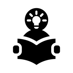 Reading icon vector illustration graphic design