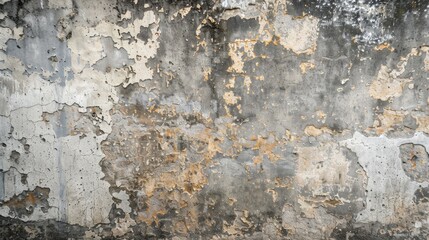 Aged and grimy concrete wall texture with space for text for architecture and interior design technology