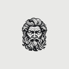 Zeus logo design vector illustration