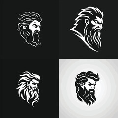 Zeus logo design vector illustration