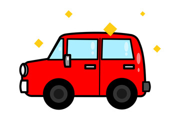 ピカピカの車