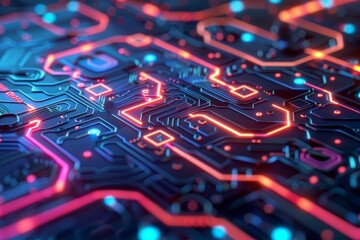 Imaginary low poly virtual emulation of a human brain. Concept of brain-storming.