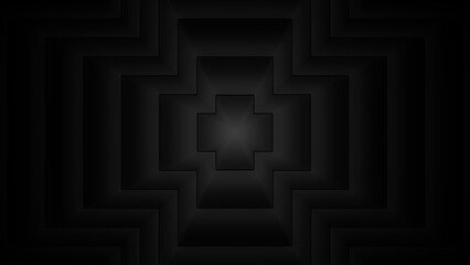 schwarzer Hintergrund mit geradem geometrischen Muster