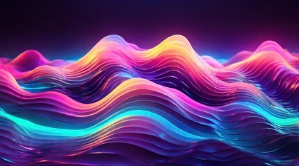 Obraz premium abstract background with glowing lines