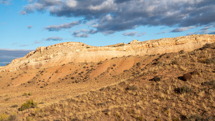 bright desert landscape horizontal utah