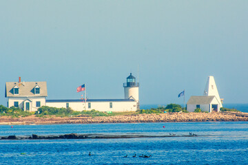lighthouse on the island of island