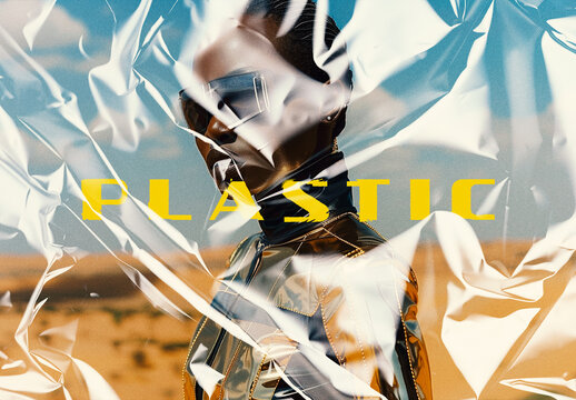 Plastic Textures Overlays With Generative AI
