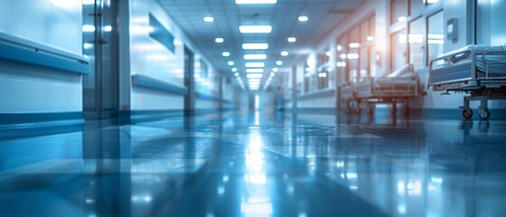 Designing safe hospital corridors with patient beds in mind.