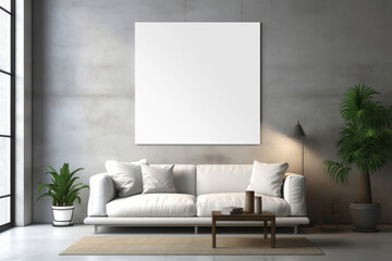 PNG living room photo frame  mockup, transparent design