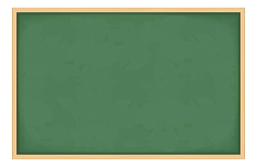 Green chalkboard illustration