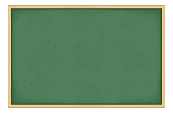 Green chalkboard illustration