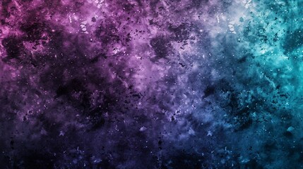 Fototapeta premium Artistic Grunge Background Featuring a Mix of Deep Purple and Teal Tones. Generative AI