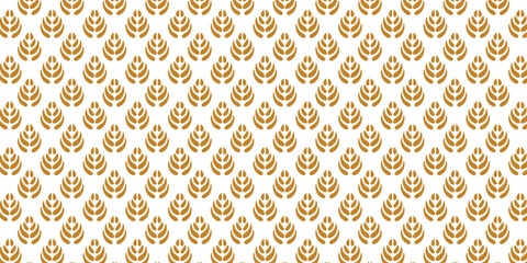 Vector floral damask seamless pattern. Elegant abstract art nouveau background. Classic flower motif texture.	
